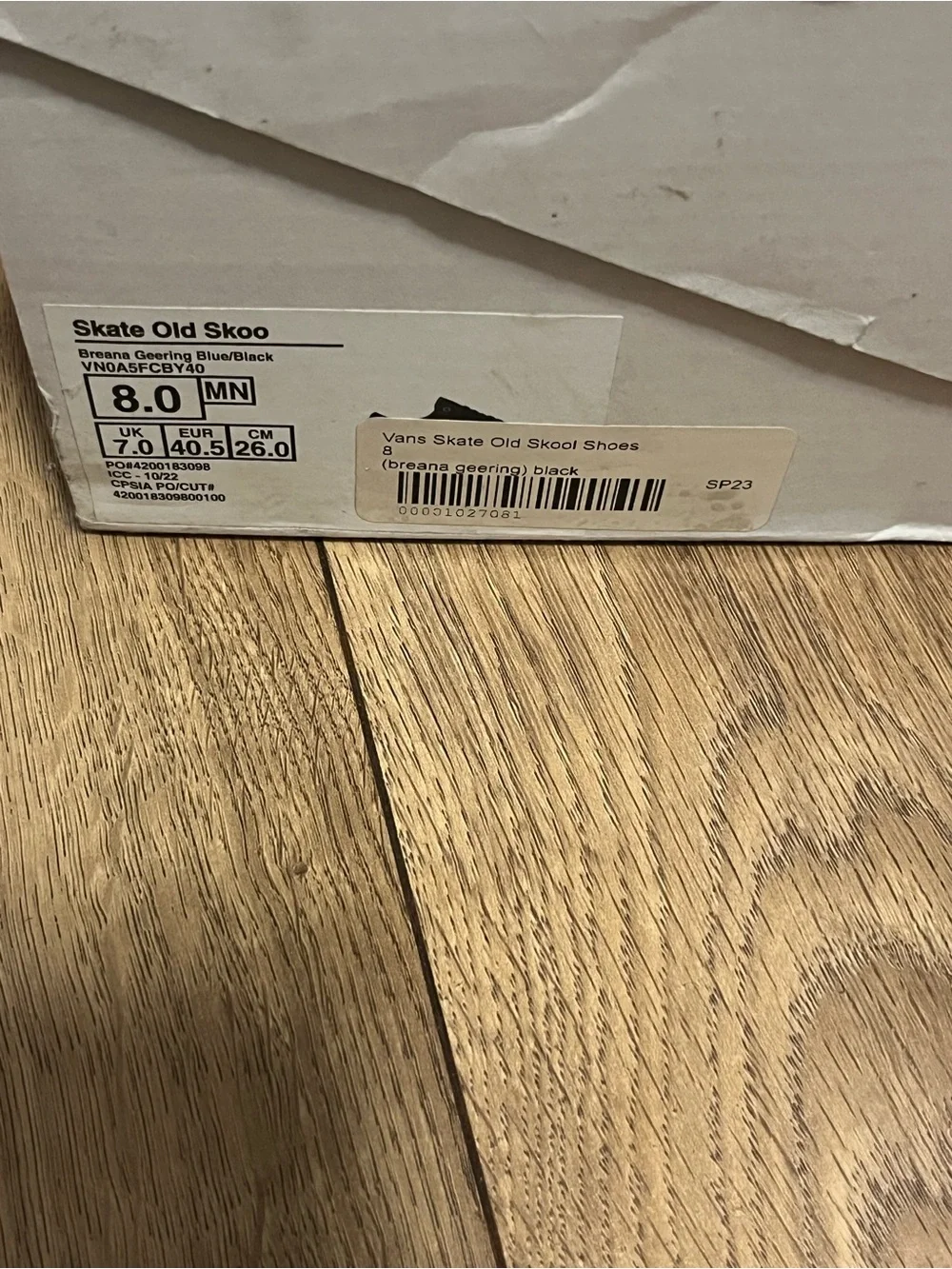 Vans sneakers